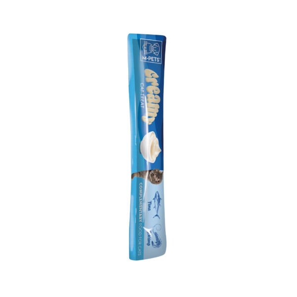 M-Pets Creamy Atún y Gambas - Snack para Gato
