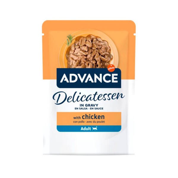 Advance Delicatessen Pollo en Salsa - Comida Húmeda para Gato