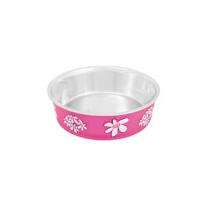 Nayeco Comedero Blossom Fucsia - Accesorio para Perro y Gato