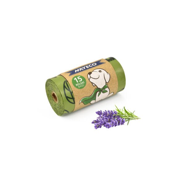 Nayeco Bolsas Higiéncias de Lavanda - Higiene para Perro