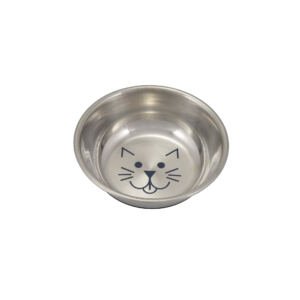 Nayeco Comedero Inox Happy Cat - Comedero para Gato