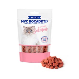 Nayeco Bocaditos Salmón - Snack para Gato