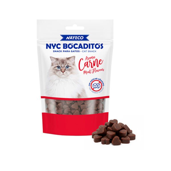 Nayeco Bocaditos Carne - Snack para Gato