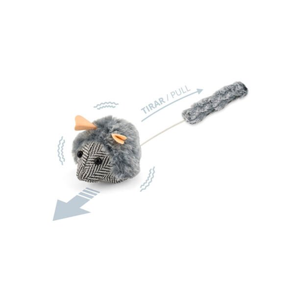 Nayeco Ratón con Cuerda - Juguete para Gato