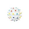 8427458845625 + 8427458845632_blanca Nayeco Pelota Vinilo con Puntitas de Colores - Juguete para Perro