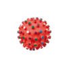 8427458845625 + 8427458845632_roja Nayeco Pelota Vinilo con Puntitas de Colores - Juguete para Perro