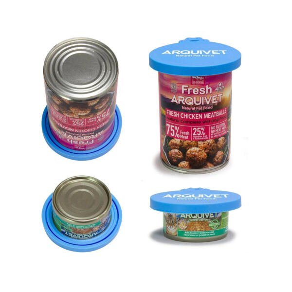 8435117832695 Arquivet Tapa de Silicona para Lata - Accesorio para Perro y Gato