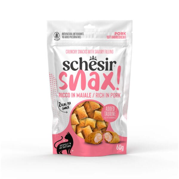 Schesir Snax Cerdo - Snack para Gato