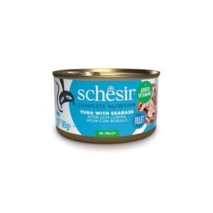 8005852172761_920065 Schesir Lata Atún con Lubina en Gelatina - Comida Húmeda para Gato