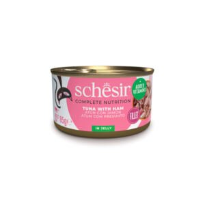 8005852750020_920099 Schesir Lata Atún con Jamón en Gelatina - Comida Húmeda para Gato