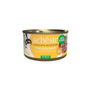 8005852750068_920004 Schesir Lata Atún con Surimi en Gelatina - Comida Húmeda para Gato