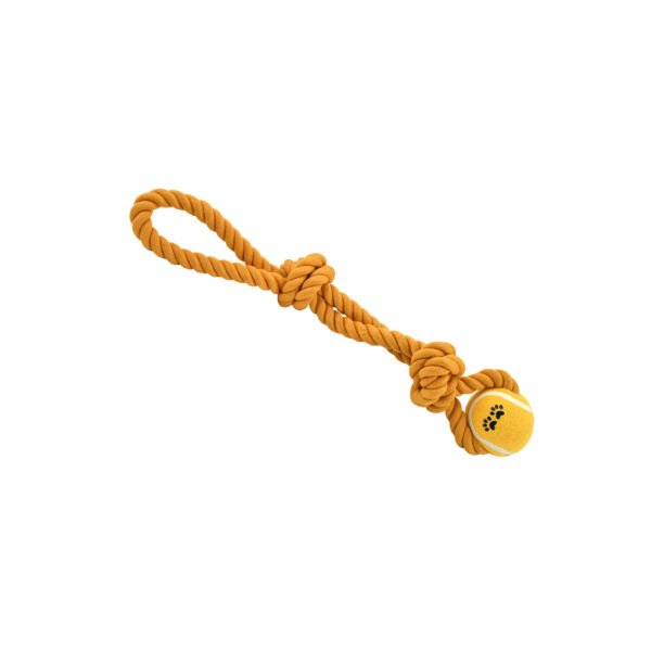 Nayeco Cuerda Dental Nudo + Pelota - Juguete para Perro