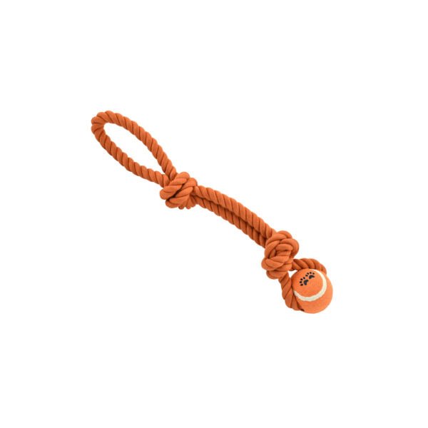 Nayeco Cuerda Dental Nudo + Pelota - Juguete para Perro