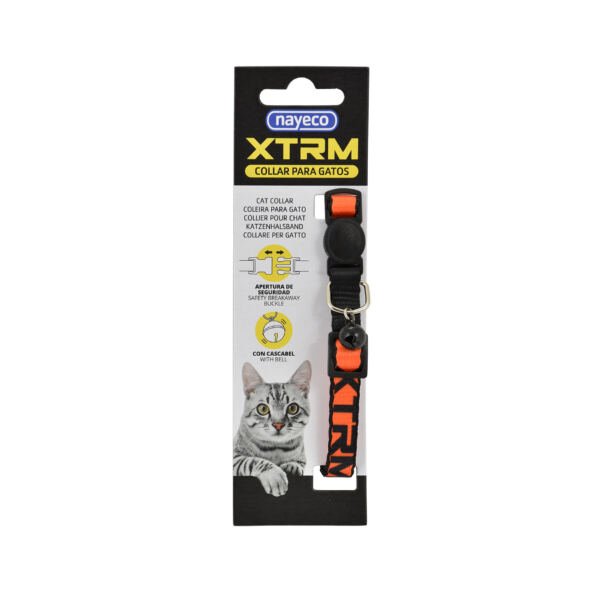 Nayeco Collar X-Trm Neon Flash - Accesorio para Gato