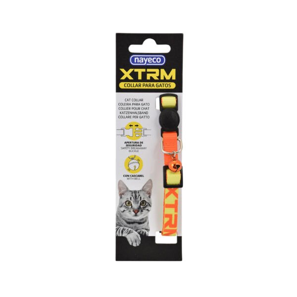 Nayeco Collar X-Trm Neon Flash - Accesorio para Gato