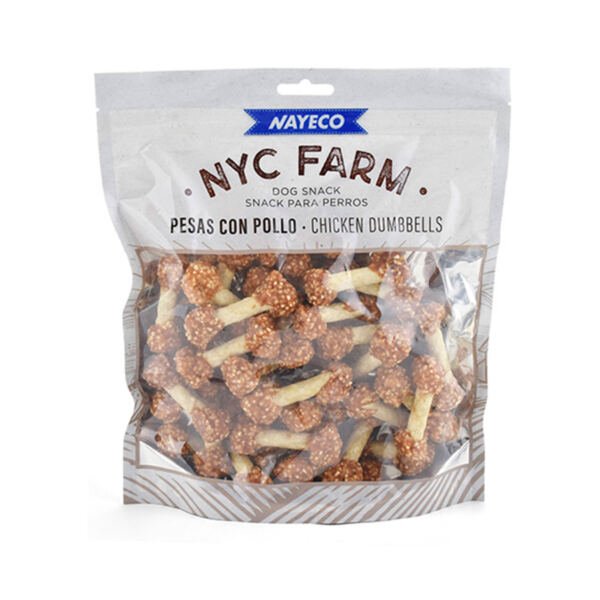 8427458048545 Nayeco Farm Pesas con Pollo - Snack para Perro