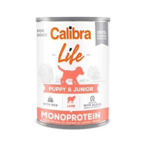 8594062080114 Calibra Life Lata Cordero y Arroz Monoprotein - Comida Húmeda para Cachorro