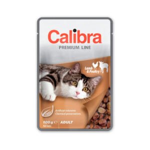 Calibra Premium Line Sobre Cordero y Aves de Corral en Salsa - Comida Húmeda para Gato