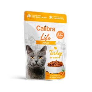 8595706700825 Calibra Life Sobres Pavo en Salsa - Comida Húmeda para Gato