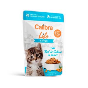 8595706700856 Calibra Life Sobres Salmón en Salsa - Comida Húmeda para Gatito